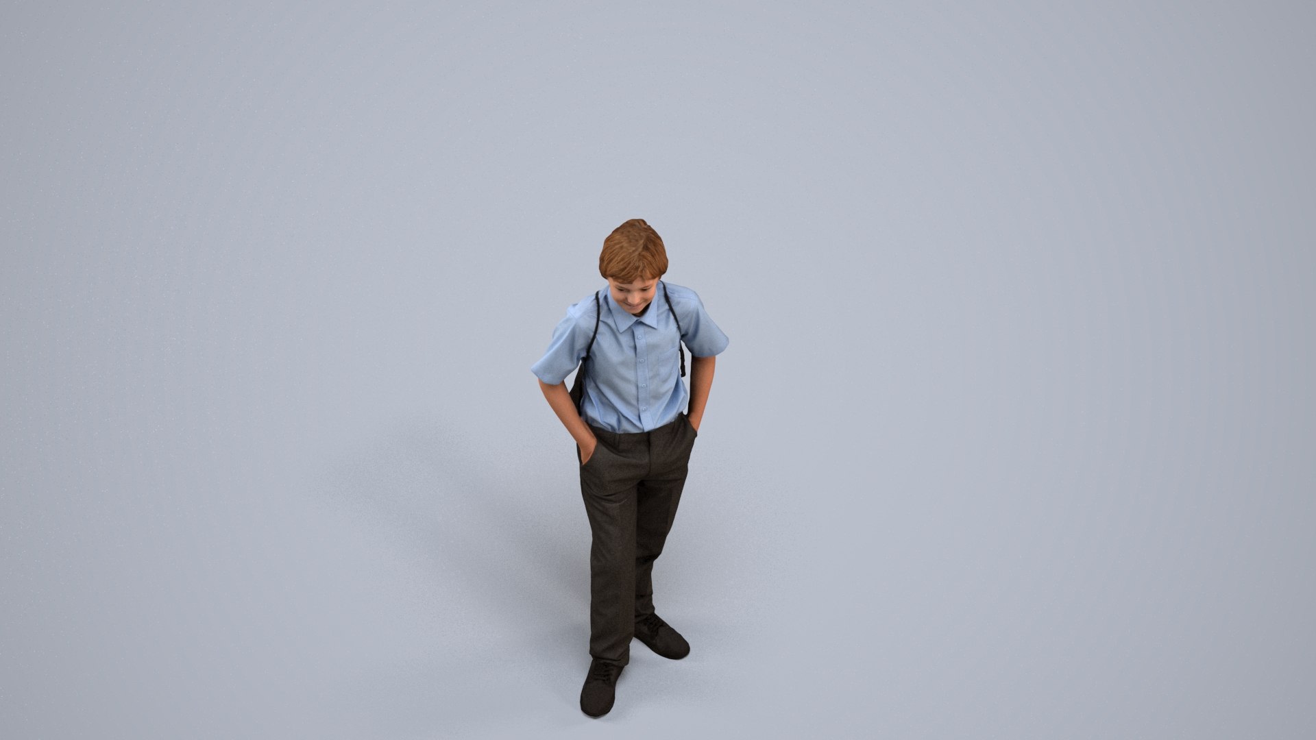 00460Brady004 - Teenage Caucasian male waiting at school with backpack in summer clothing 3D model https://p.turbosquid.com/ts-thumb/Nu/KzxGPw/hO/00460_brady004_state2_frame_0005/jpg/1773165945/1920x1080/fit_q87/e0eb646fb0a60a1f9e9ac81aba07913da51340b5/00460_brady004_state2_frame_0005.jpg