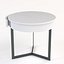 Croy End Table White