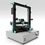 printer animation 3D
