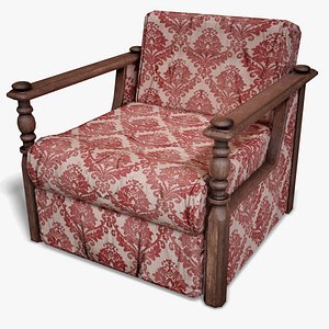 3D ready armchair model