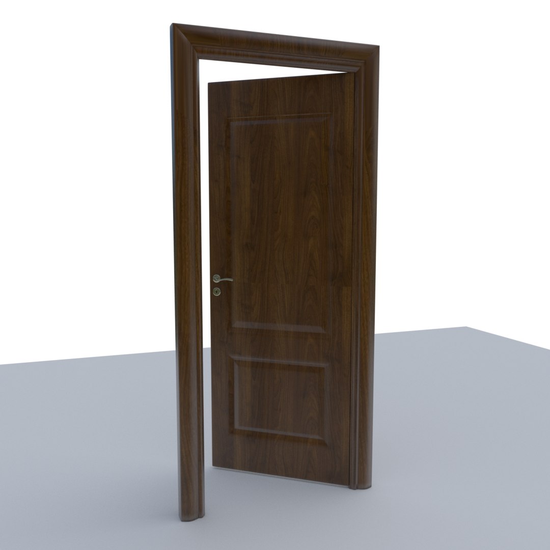 Interior Door 3d Model