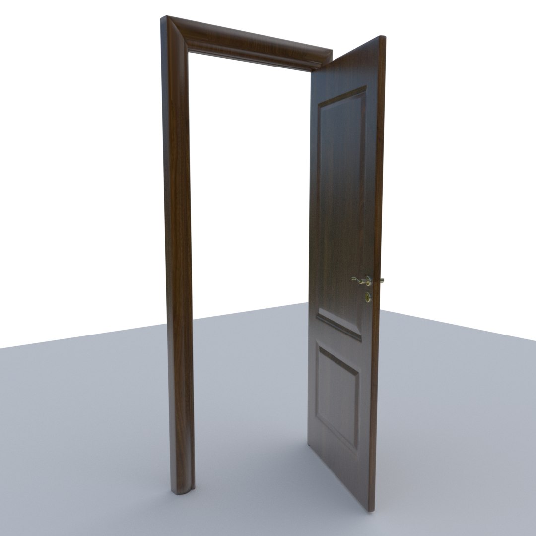 Interior Door 3d Model