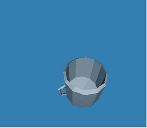 free cup star base 3d model