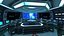Futuristic Science Fiction Command Center