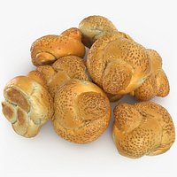 Sesame Knot Rolls