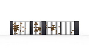 Modern fence