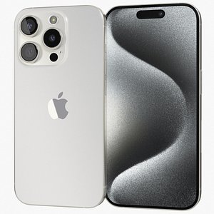 Apple iPhone 15 Pro White Titanium