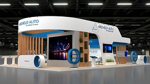 3D model 3D Exhibition Stall