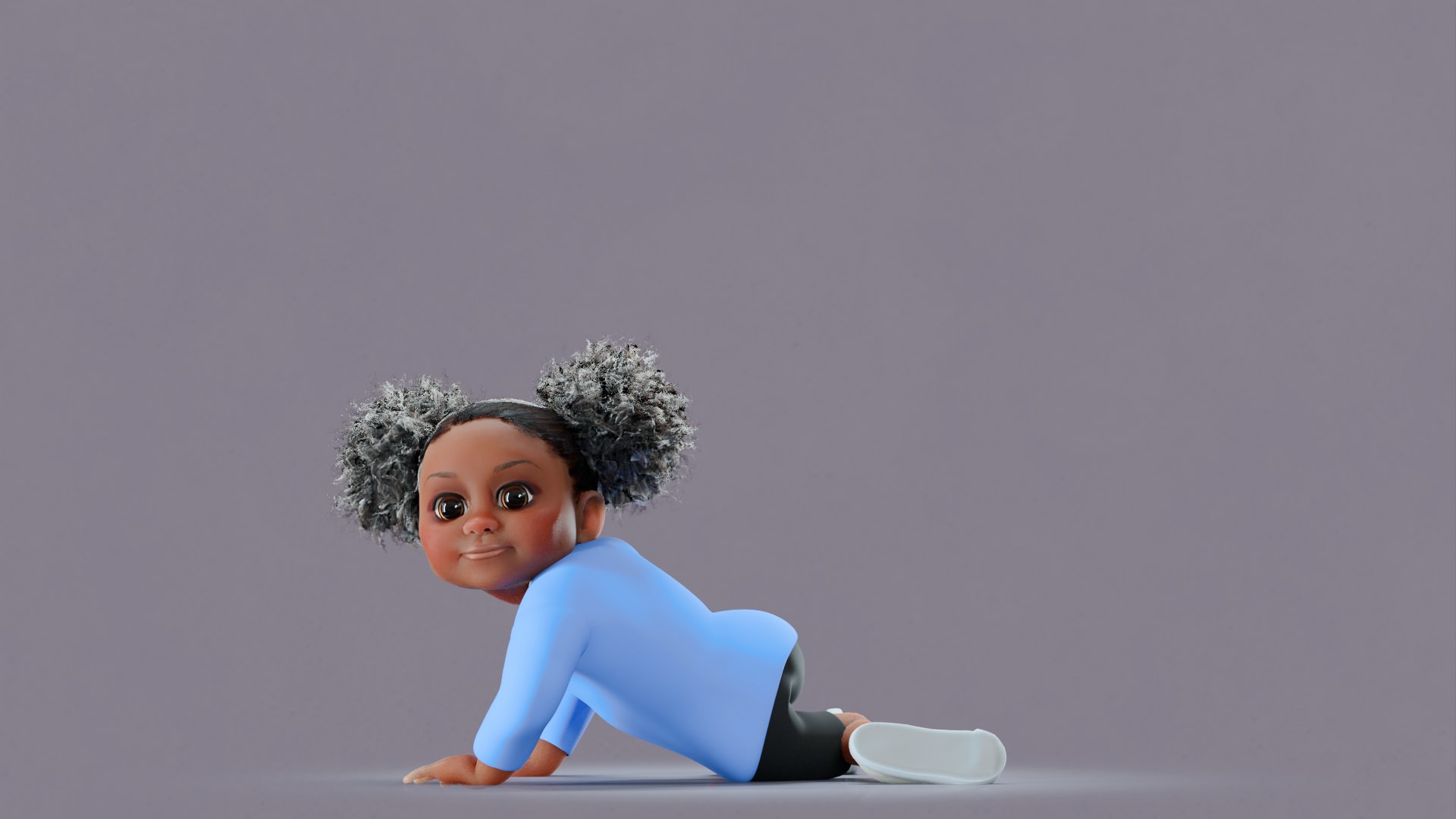 Afro Girl - Rigged cartoon character 3D model https://p.turbosquid.com/ts-thumb/Nu/fSOvL7/F9/23/png/1726854793/1920x1080/fit_q87/71ccdead157daf59abccb03c8b6709e6b68061d4/23.jpg