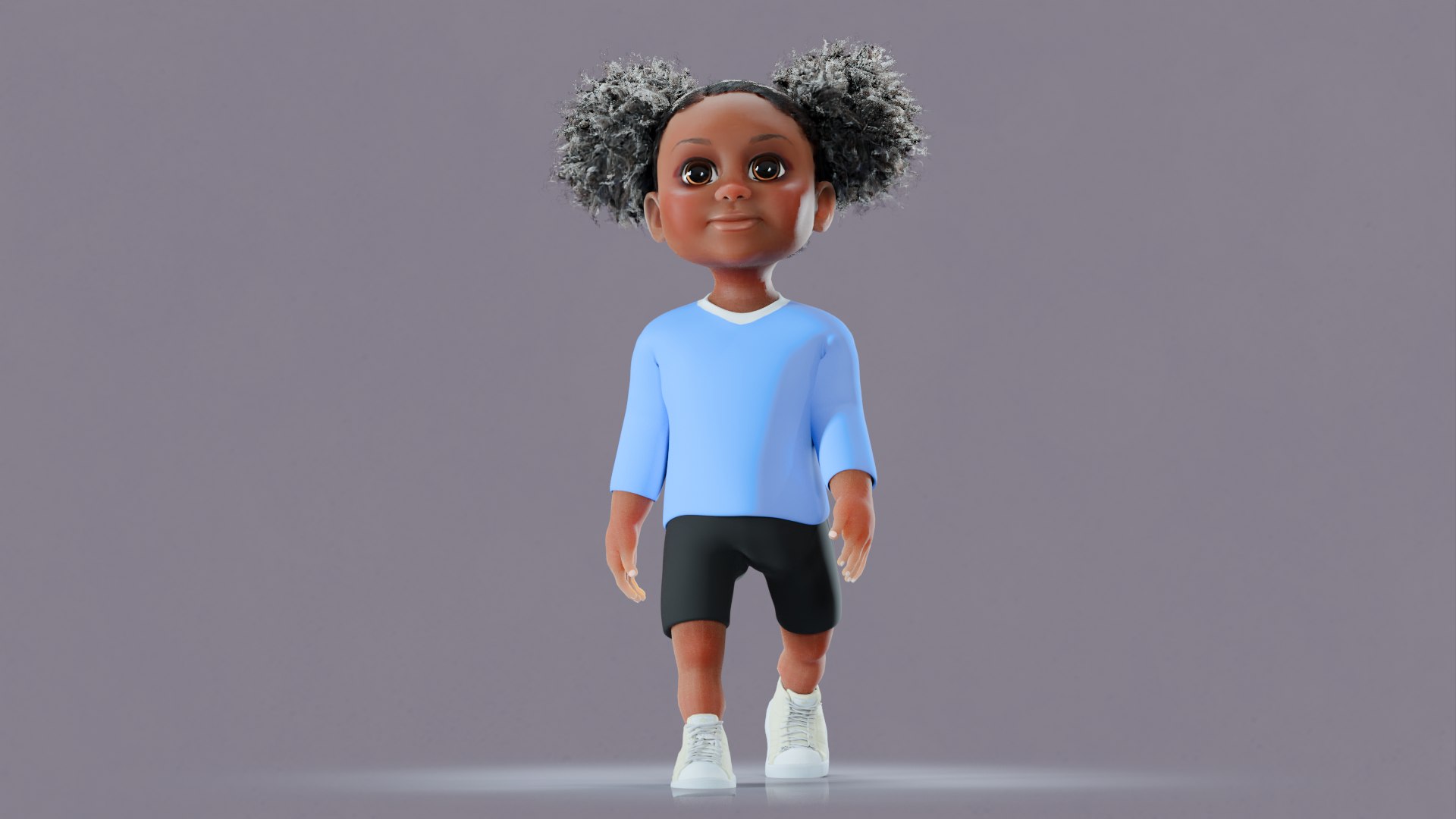 Afro Girl - Rigged cartoon character 3D model https://p.turbosquid.com/ts-thumb/Nu/fSOvL7/Nc/21/png/1726854792/1920x1080/fit_q87/261e639cf762cf248cc5ac4f1ed1da89793f2cd6/21.jpg