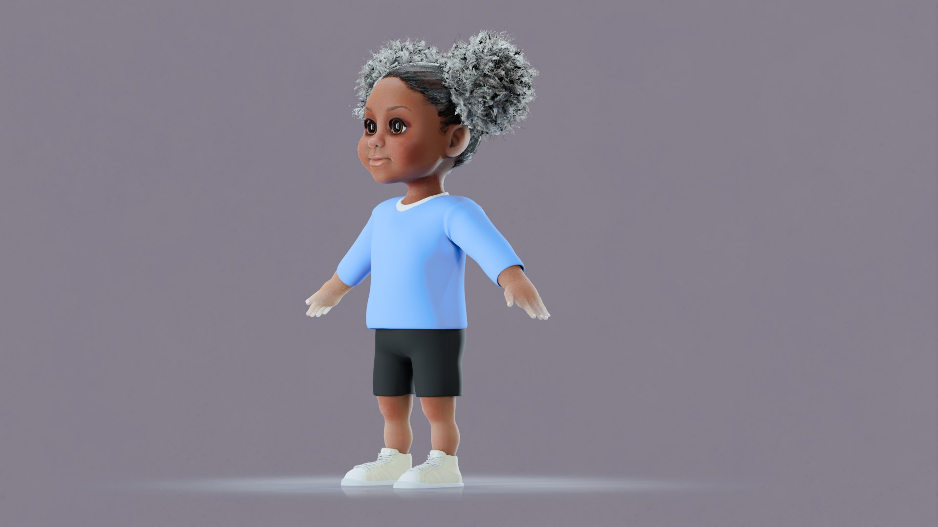 Afro Girl - Rigged cartoon character 3D model https://p.turbosquid.com/ts-thumb/Nu/fSOvL7/QV/40/png/1726854802/1920x1080/fit_q87/a30a6053787717698ded0e4900ba07aceeb9c594/40.jpg