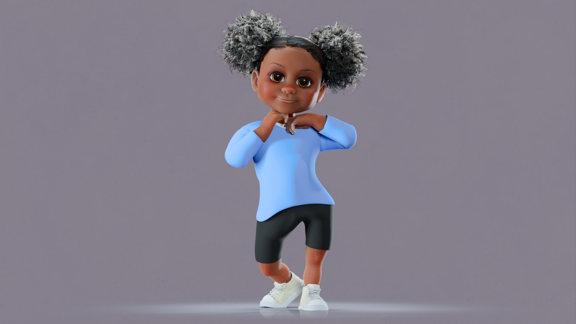 Afro Girl - Rigged cartoon character 3D model https://p.turbosquid.com/ts-thumb/Nu/fSOvL7/aN/32/png/1726854798/1920x1080/fit_q87/58f45e0ff7cf40b6cf339ead12aececc2da3b87a/32.jpg