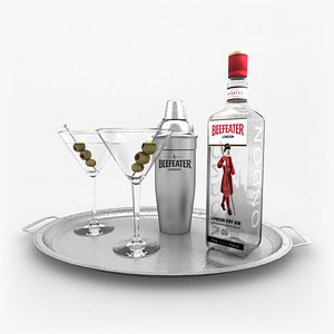 Beefeater Gin Martini Set