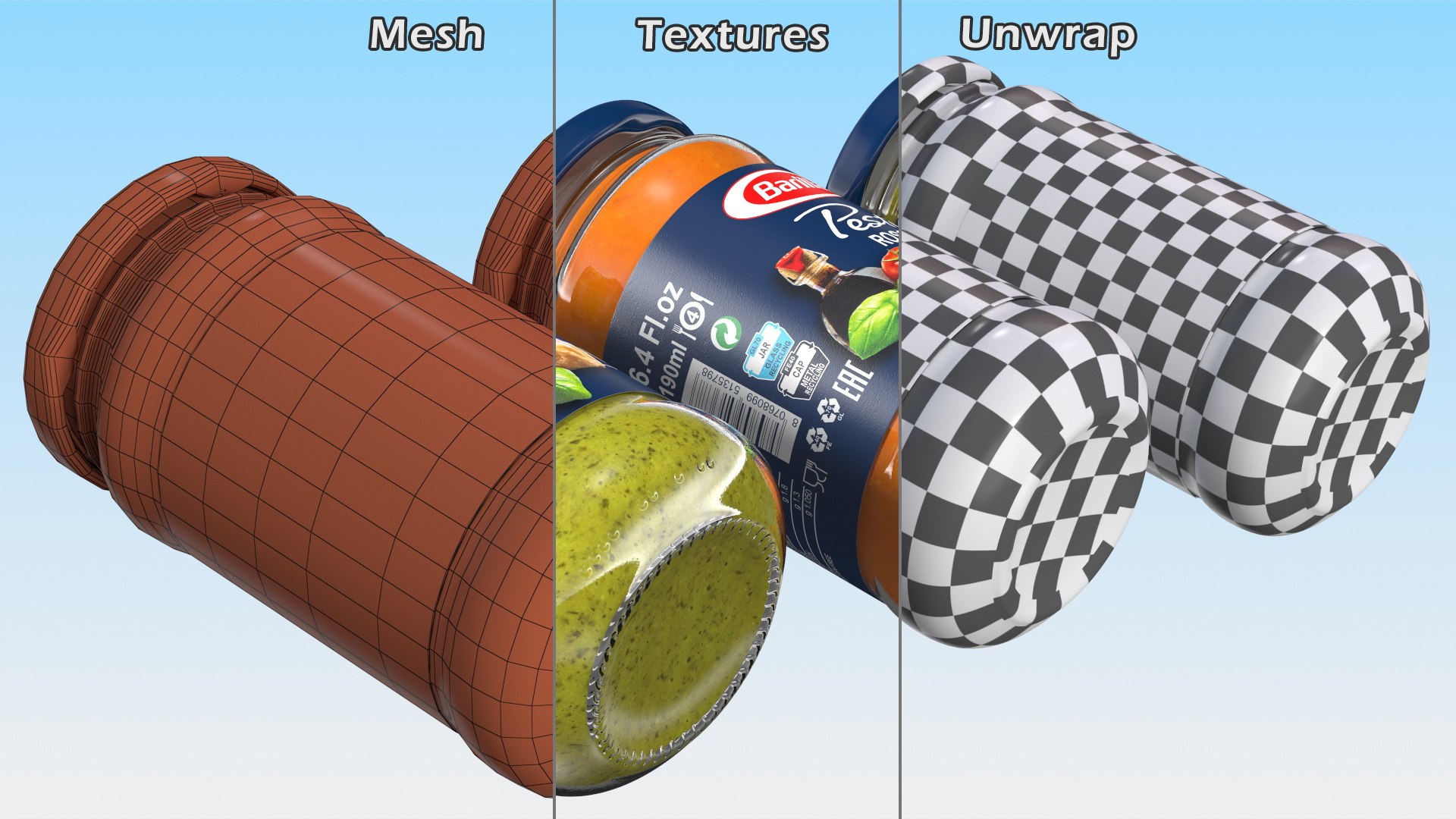 Barilla Pesto Sauce 190 ml Set 3D model https://p.turbosquid.com/ts-thumb/Nu/nlHwrZ/dS/barillapestosauce190mlset3dmodel036/jpg/1622553539/1920x1080/fit_q87/07f9cb308c1d8e2956affacbb3787a2c77985160/barillapestosauce190mlset3dmodel036.jpg