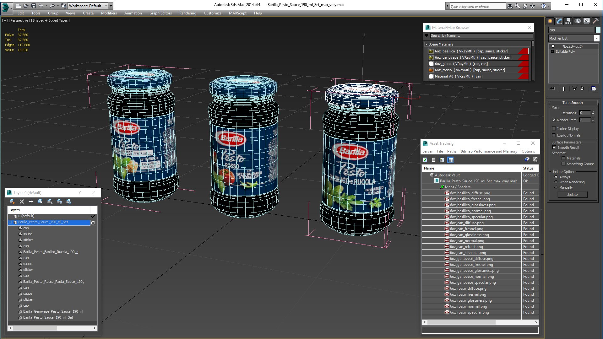 Barilla Pesto Sauce 190 ml Set 3D model https://p.turbosquid.com/ts-thumb/Nu/nlHwrZ/n0/barillapestosauce190mlset3dmodel041/jpg/1622553566/1920x1080/fit_q87/a78767f25e9ae9d63fef3de7d1d1074dd70ff052/barillapestosauce190mlset3dmodel041.jpg