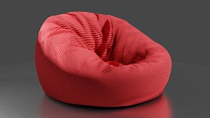 Velvet Bean Bag