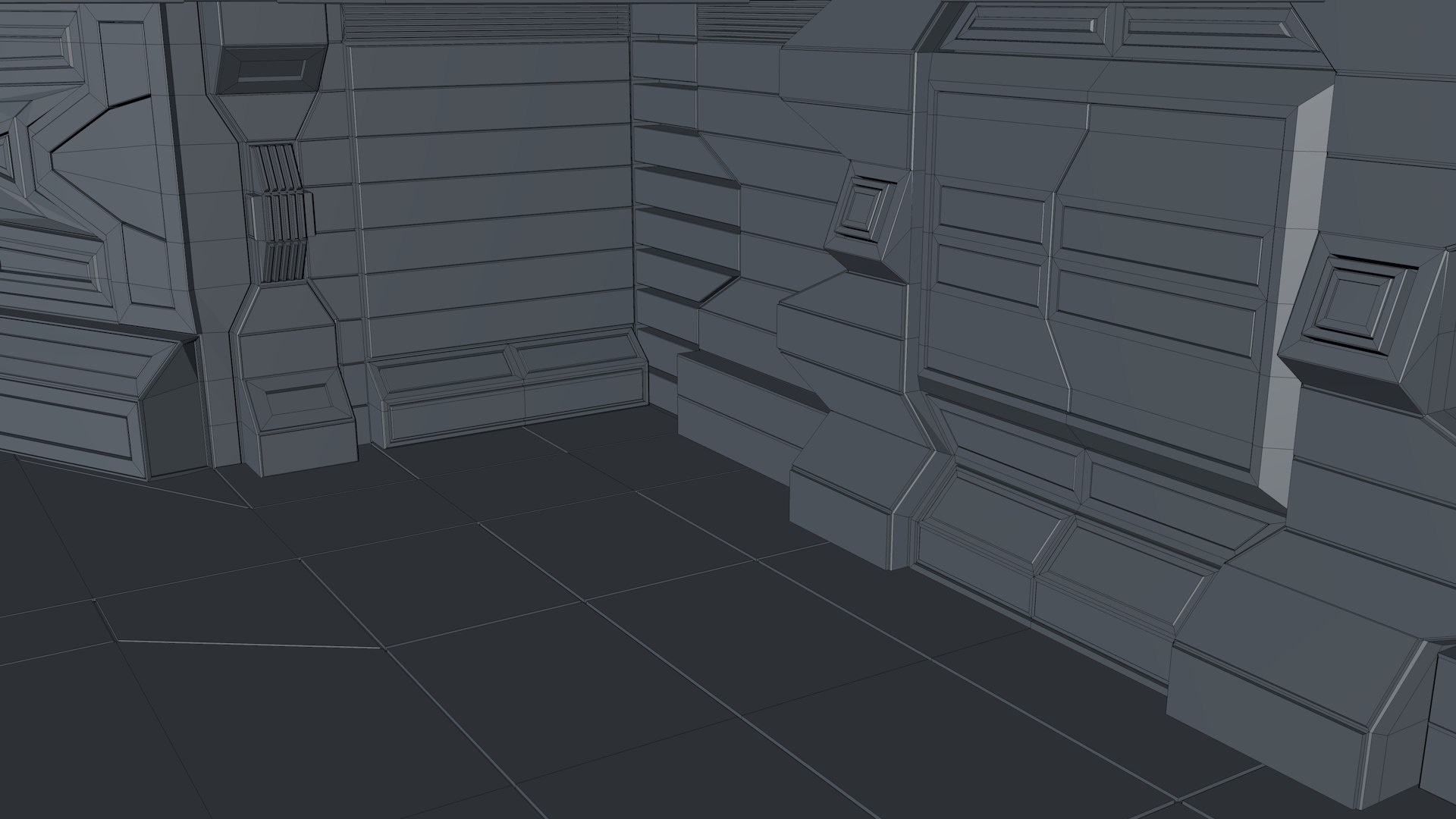 Sci Fi Room Scene 3D Model - TurboSquid 1501333