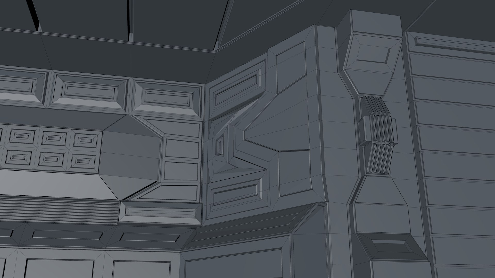 Sci Fi Room Scene 3D Model - TurboSquid 1501333
