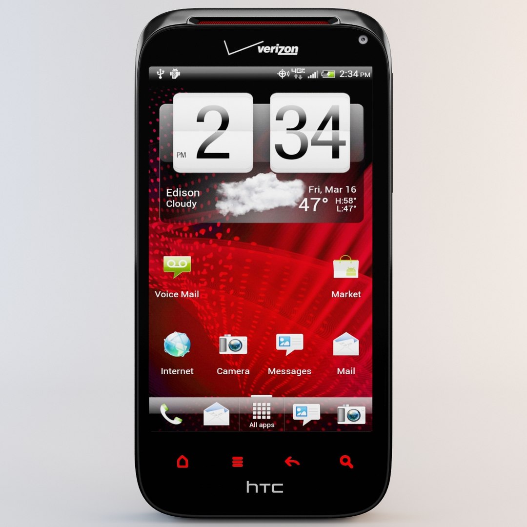 3d Model Htc Rezound