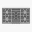Gaggenau 200 series gas cooktop