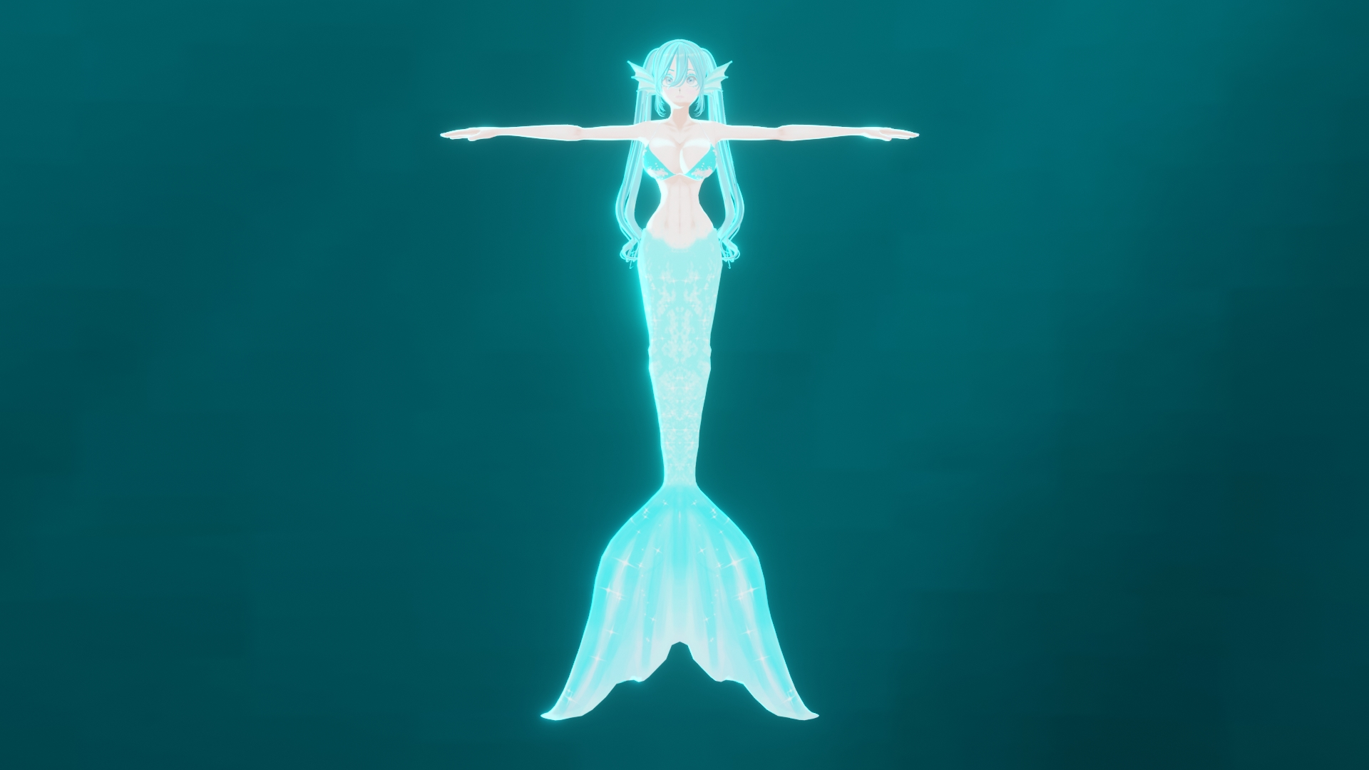 Anime Mermaid Model - TurboSquid 2302953