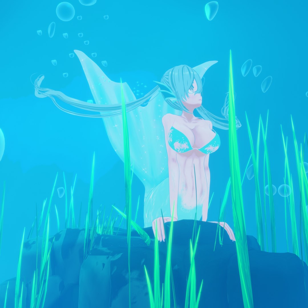 Anime Mermaid model https://p.turbosquid.com/ts-thumb/Nu/xQ6qG5/vz/mermaid3/jpg/1730822928/1920x1080/fit_q87/3af28e953e0a48366e9040738d5b29990ea0ab75/mermaid3.jpg