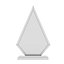 Trophy award cup low poly 02