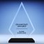 Trophy award cup low poly 02