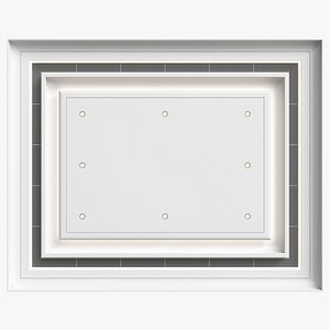 Modern ceiling RJ Easy Design 01 3D