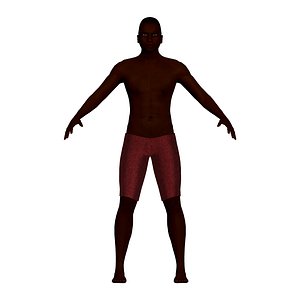 Black Man Swimsuit