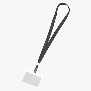 ID Badge Type 02 Basic Poses Horizontal and Vertical Blank or Generic