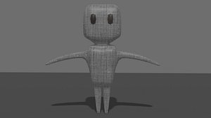 Rigged Doll Character