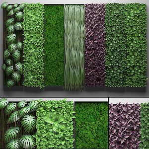 vertical gardening 3D
