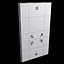 Shaver Socket Classic White International Style