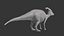 Parasaurolophus - Rigged and Animated 3D model