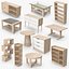 Colección de 12 modelos de muebles