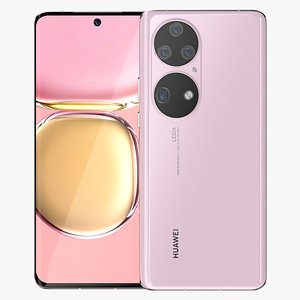 3D Huawei P50 Pro Charm Pink