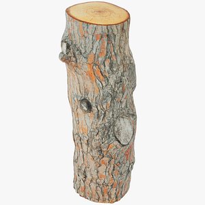3D Pine Log V1