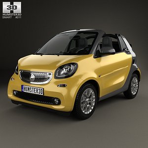 smart fortwo 2014 3D