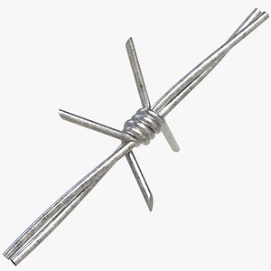 Traditional Barbed Wire Twist Piece