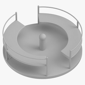 tower merrygoround set 3d model