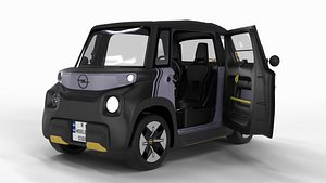 Opel Rocks E 2020 3d model HQ interior model