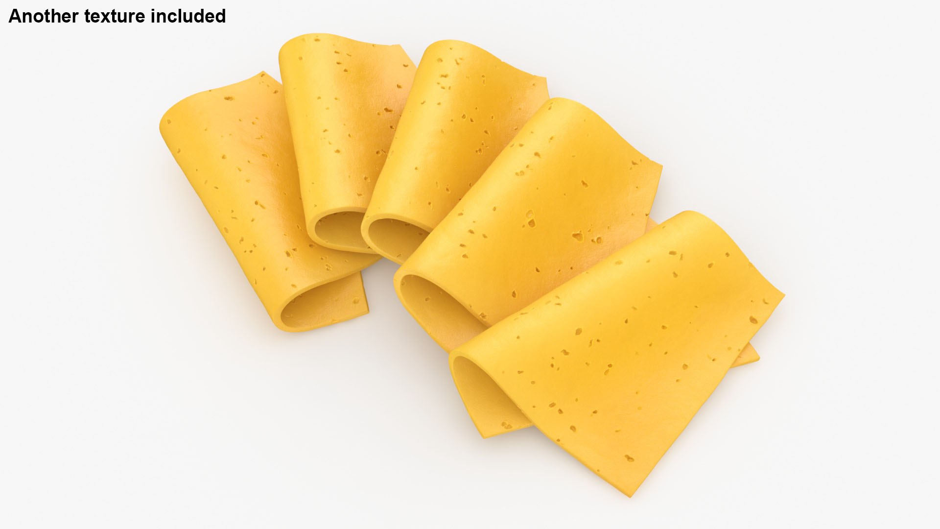 Folded Slices of Cheese 3D model https://p.turbosquid.com/ts-thumb/Nv/nULBP2/bB/chedcheeseslice_b0003/jpg/1736157449/1920x1080/fit_q87/ab2d805efc69791a1d7e098e7dea5cca4cb2b605/chedcheeseslice_b0003.jpg