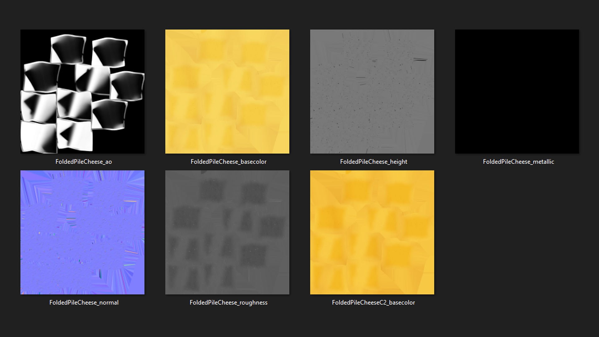 Folded Slices of Cheese 3D model https://p.turbosquid.com/ts-thumb/Nv/nULBP2/wI/chedcheeseslice_d0005/jpg/1736157458/1920x1080/fit_q87/5b1f3762f8177c1dccfae0c9c42d8e449fb0cfae/chedcheeseslice_d0005.jpg