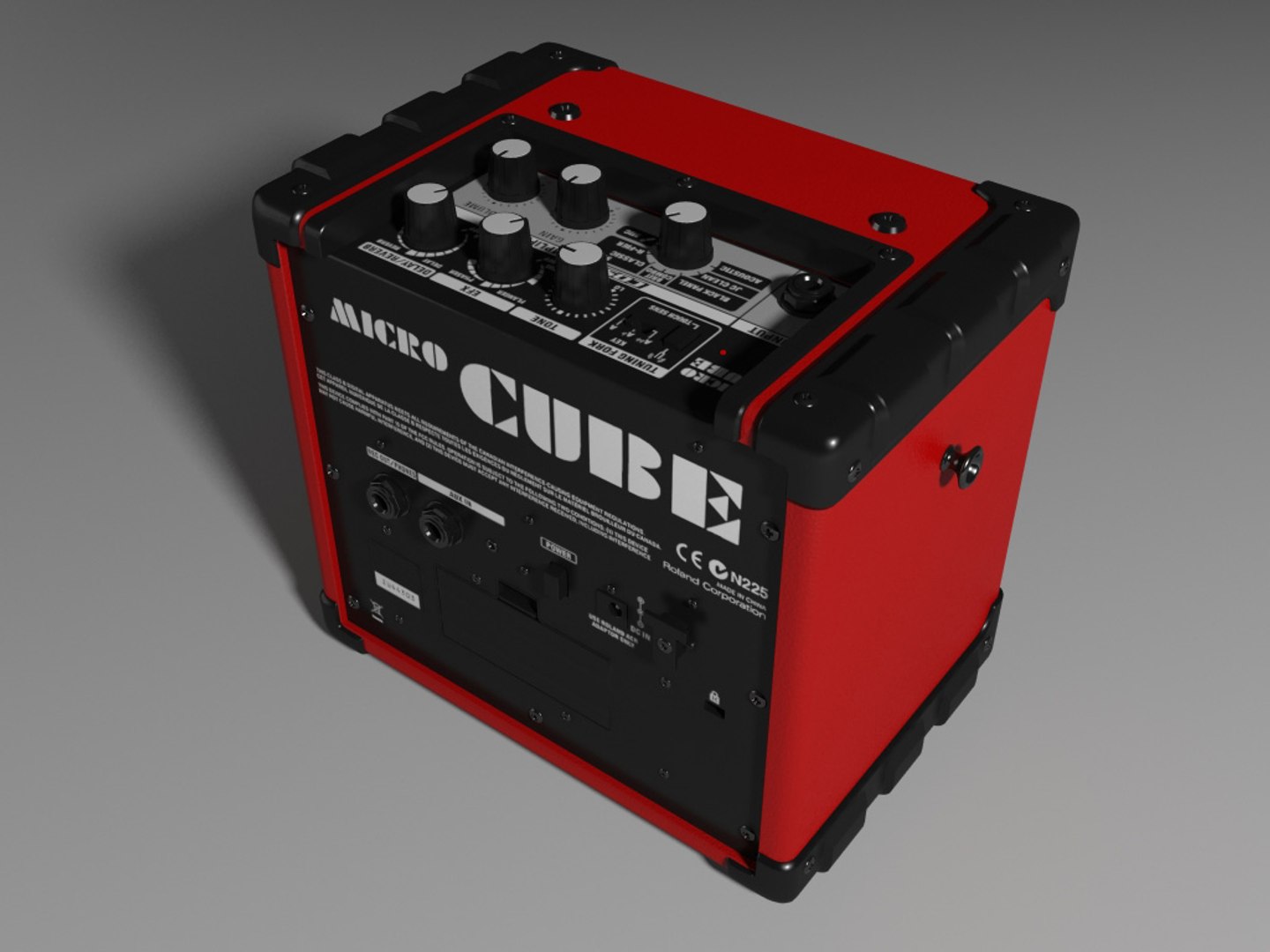 Roland Micro Cube 3d Model