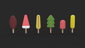 Ice Cream 3D model 3D
