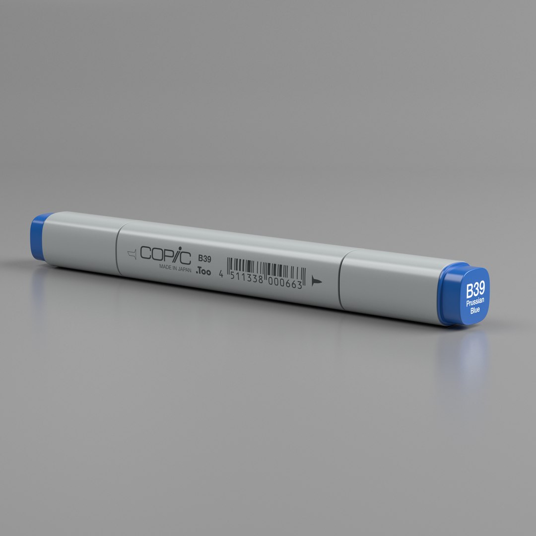 3D Model Set Copic Markers Classic - TurboSquid 1556288