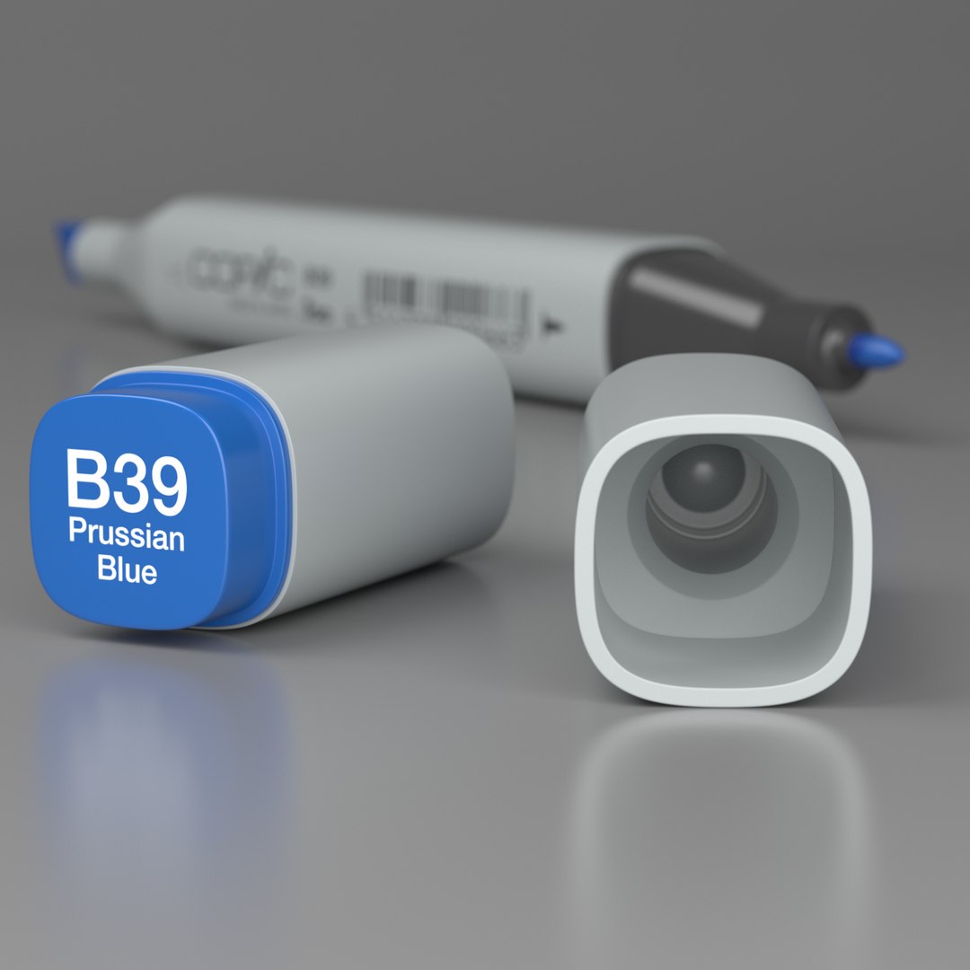 3D Model Set Copic Markers Classic - TurboSquid 1556288