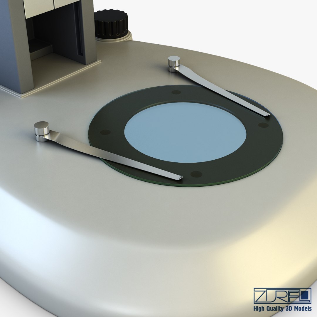 vision microscope 3d model