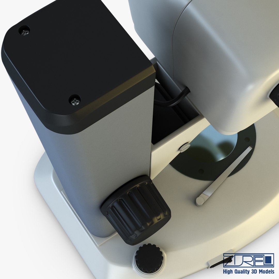 vision microscope 3d model